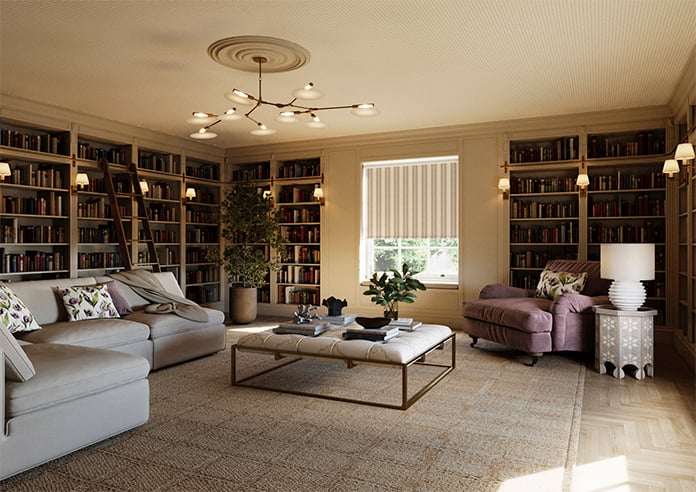 Noble Stripe, Scuffs - Twist&Fit Roller Blind - Image 7